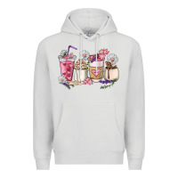 Dove Grey Mama coffee cup mother's day Premium Hoodie - HowdyJamesFarm