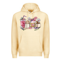 Pina Colada Mama coffee cup mother's day Premium Hoodie - HowdyJamesFarm