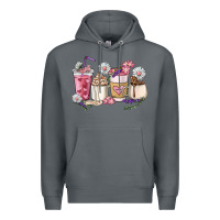 Rock Mama coffee cup mother's day Premium Hoodie - HowdyJamesFarm