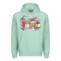 Seafoam Mama coffee cup mother's day Premium Hoodie - HowdyJamesFarm