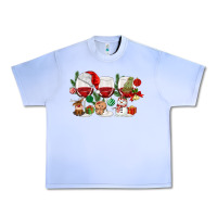 Grape Ice Christmas Wine Glasses Urban Heavy Tee - MaliasSmallBusiness
