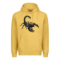 Antique Gold scorpion Premium Hoodie - JahusDesignShop