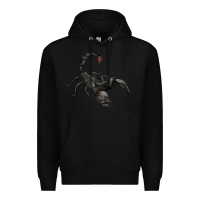 Black scorpion Premium Hoodie - JahusDesignShop