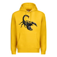 Lemon scorpion Premium Hoodie - JahusDesignShop