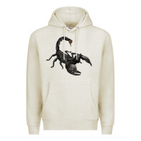 Oatmeal Heather scorpion Premium Hoodie - JahusDesignShop