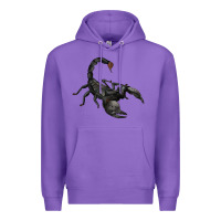 Purple scorpion Premium Hoodie - JahusDesignShop