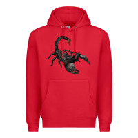 Red scorpion Premium Hoodie - JahusDesignShop