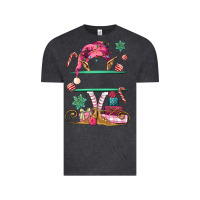 Vintage Black pink elf costom name and preview Vintage Tee - MaliasSmallBusiness