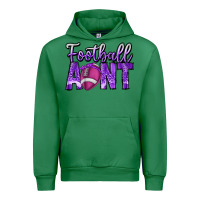 Emerald football aunt Urban Hoodie - CowhideDigitalArt
