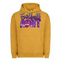Pigment Peanut Butter football aunt Urban Hoodie - CowhideDigitalArt