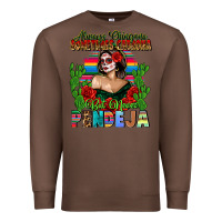 Chestnut Mexican Chingona Premium Sweatshirt - FaDigitalArtStudio