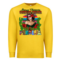 Lemon Mexican Chingona Premium Sweatshirt - FaDigitalArtStudio
