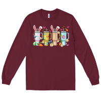 Burgundy obsessive cup disorder easter Long Sleeve Tee - Artiststas