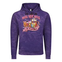Cloud Purple christmas tis the season mexican Vintage Hoodie - MaliasSmallBusiness