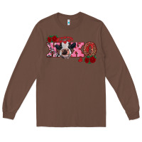 Chestnut xoxo calf Long Sleeve Tee - RanaPortraitStore