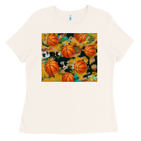 Bone basketball tumbler Ladies Tee - Artiststas