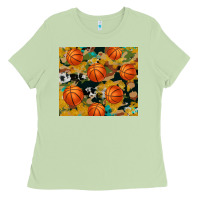 Matcha basketball tumbler Ladies Tee - Artiststas