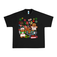 Black oh snap christmas Urban Heavy Tee - MaliasSmallBusiness