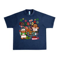 Navy oh snap christmas Urban Heavy Tee - MaliasSmallBusiness