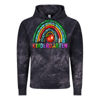 Cloud Black rainbow kindergarten Vintage Hoodie - NancyCooperArtShop