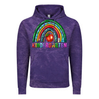 Cloud Purple rainbow kindergarten Vintage Hoodie - NancyCooperArtShop