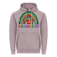Vintage Zinc rainbow kindergarten Vintage Hoodie - NancyCooperArtShop