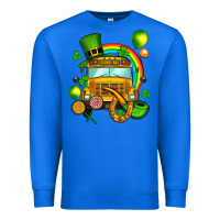 True Royal St. Patrick's school bus Premium Sweatshirt - OliviaCreatesArt