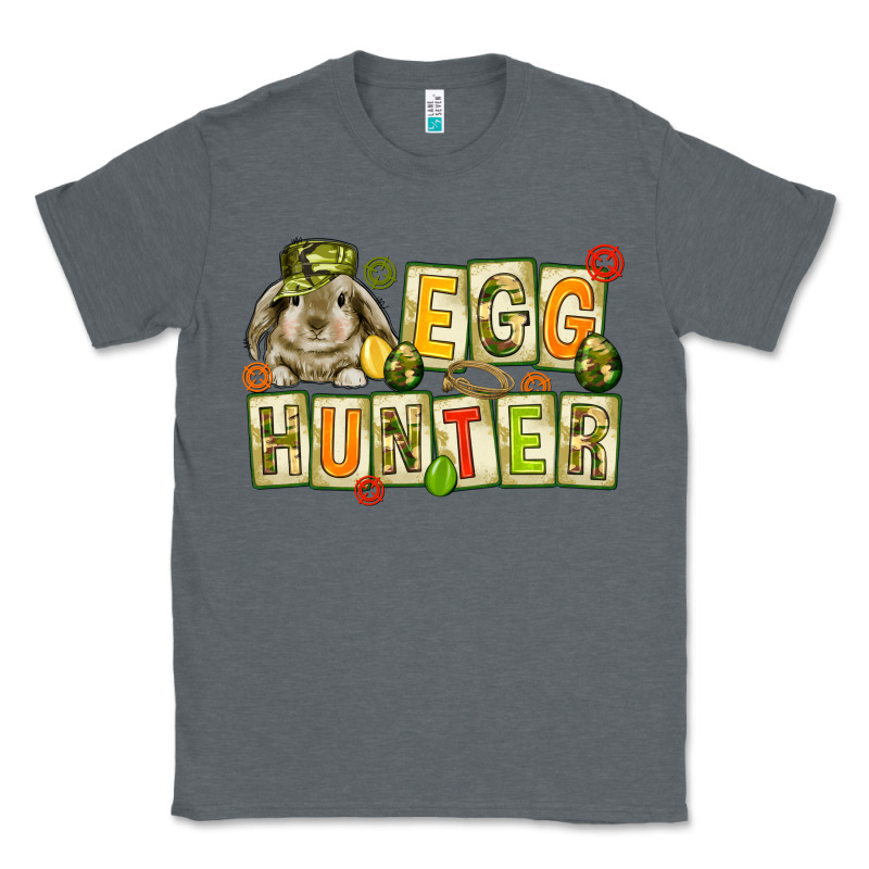 Egg Hunter With Camouflage Plate Letters Classic Tee by NancyCooperArtShop | Teevron