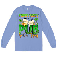 Colony Blue everybody in the pub gettin tipsy Long Sleeve Tee - Artiststas