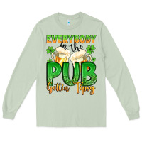 Matcha everybody in the pub gettin tipsy Long Sleeve Tee - Artiststas