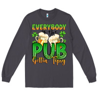 Smoke everybody in the pub gettin tipsy Long Sleeve Tee - Artiststas
