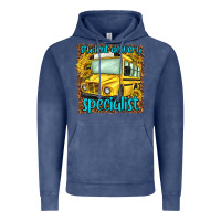 Vintage Denim student delivery specialist Vintage Hoodie - NancyCooperArtShop