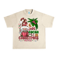 Sandshell Pink Christmas hot cocoa and christmas movies Urban Heavy Tee - NancyCooperArtShop