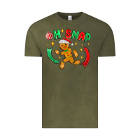 Vintage Olive oh snap with gingerbread Vintage Tee - MaliasSmallBusiness