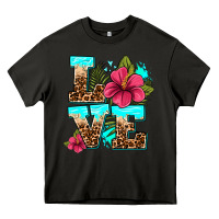 Asphalt love summer with flowers Heavy Core Tee - AdoDesignShop