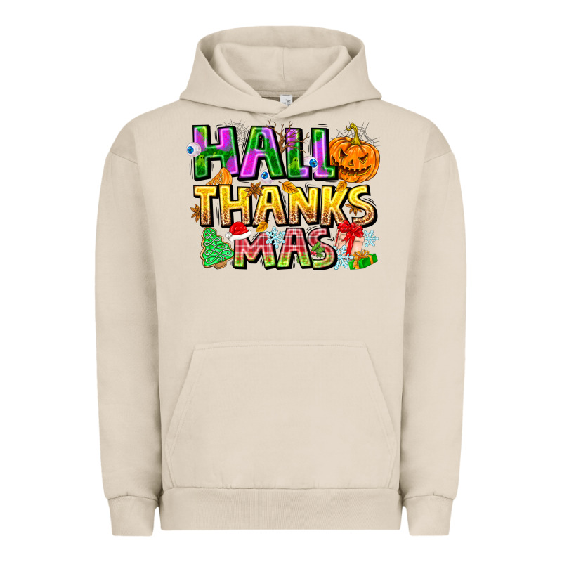 Holiday Fusion Art Urban Hoodie by CowhideDigitalArt | Teevron