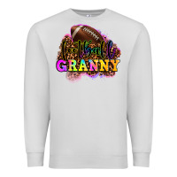 Dove Grey football granny Premium Sweatshirt - OliviaCreatesArt
