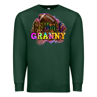 Sports Green football granny Premium Sweatshirt - OliviaCreatesArt