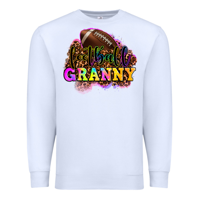 Football Granny Premium Sweatshirt by OliviaCreatesArt | Teevron