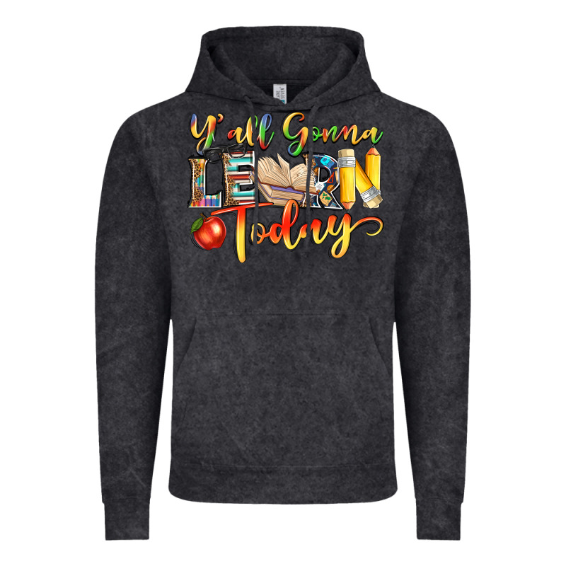 Yall Gonna Learn Today Vintage Hoodie by NancyCooperArtShop | Teevron