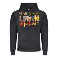 Vintage Black yall gonna learn today Vintage Hoodie - NancyCooperArtShop