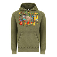 Vintage Olive yall gonna learn today Vintage Hoodie - NancyCooperArtShop