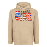 Mushroom All American Girl Bandana Heavyweight Hoodie - CowCowDesign