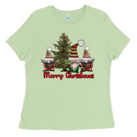 Matcha merry christmas with gnomes Ladies Tee - AdoDesignShop