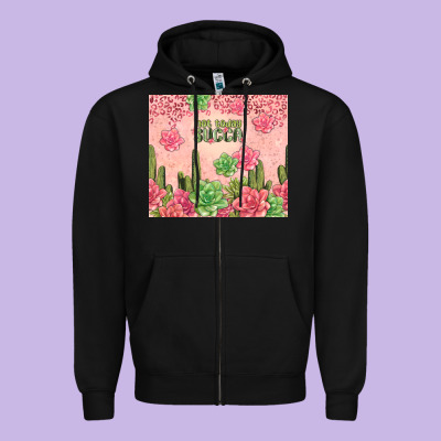 Not Today Succa Tumbler Zipper Hoodie Designed By Tumblerdesignbyshophia