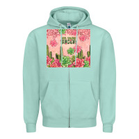 Seafoam not today succa tumbler Zipper Hoodie - TumblerDesignByShophia