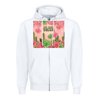 White not today succa tumbler Zipper Hoodie - TumblerDesignByShophia