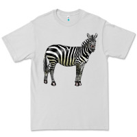 Dove Grey zebra Premium Tee - LillyAllenDesigns