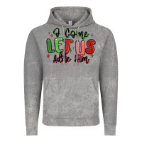 Cloud Rock o come let us adore him christmas Vintage Hoodie - MaliasSmallBusiness