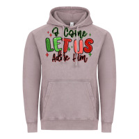 Vintage Zinc o come let us adore him christmas Vintage Hoodie - MaliasSmallBusiness